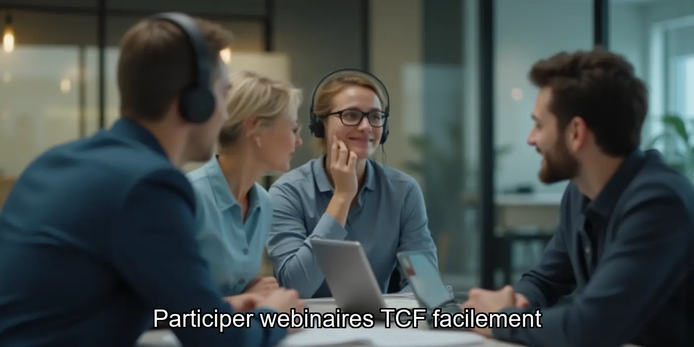 Comment participer aux webinaires TCF