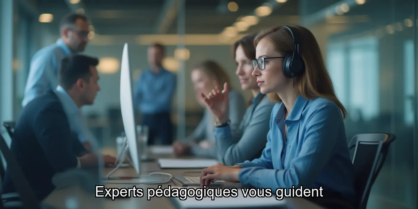 Des experts pédagogiques à votre disposition