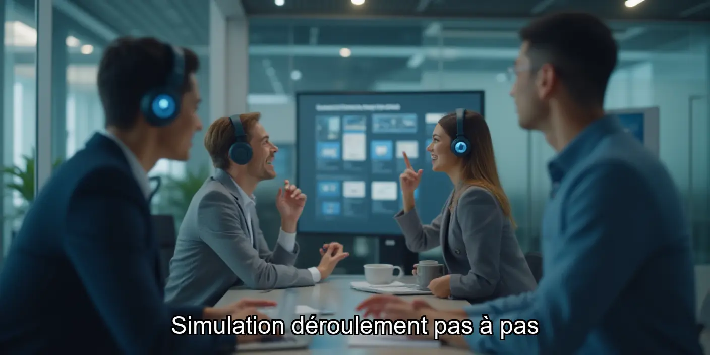 Le déroulement des simulations