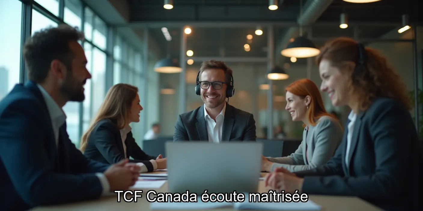 Compréhension Orale au TCF Canada : Maîtriser l’Écoute