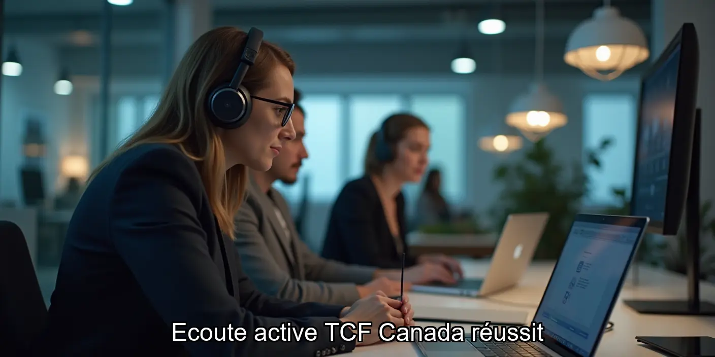 Techniques d’écoute active pour le TCF Canada